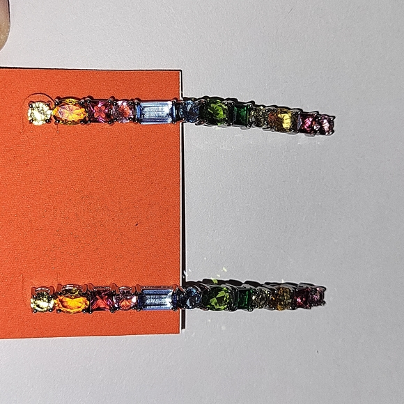 NEW Kurt Geiger Rainbow Drop Earrings - Picture 3 of 6